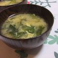 タロすけ's cooksnap of when they made ニセ～エンドウのお味噌汁.