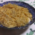 タロすけ's cooksnap of when they made 大根とちりめんじゃこの☆甘辛和風卵とじ♪.