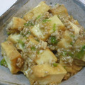 patisier's cooksnap of when they made かんたん♪厚揚げの鶏そぼろ煮.