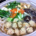 愛君のあーちゃん's cooksnap of when they made 柚子風味つみれのニンニク醤油鍋♪.
