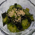ダ〜ごはん's cooksnap of when they made きゅうりとわかめの酢の物＊柚子胡椒風味.