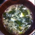 いくぴりん's cooksnap of when they made 簡単！美味しい！ワカメスープ.