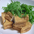 あいころもちころころ's cooksnap of when they made 簡単♥水菜と厚揚げのポン酢和え♥.