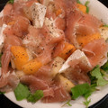 くくるぷぷ's cooksnap of when they made 柿と洋梨の生ハムサラダ.
