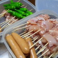 あまいこびと's cooksnap of when they made ささみの焼鳥☆.