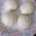  たらこ☆'s cooksnap of when they made 簡単☆さつま芋だけまんじゅう♪.