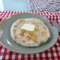 ナオチョパ's cooksnap of when they made 冷凍里芋でモッチモチホットケーキなり！.