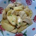 ゆきらっくま's cooksnap of when they made 鶏肉と長芋の甘辛炒め.