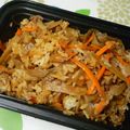 cheesedog's cooksnap of when they made エバラ焼肉のたれｄｅ牛ごぼう混ぜご飯.