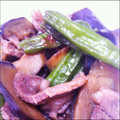 内藤２'s cooksnap of when they made うまうま〜ナスとししとうの味噌炒め.