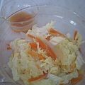 さぁ★たぁ★'s cooksnap of when they made 白菜の柿ドレッシングサラダ.