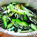 うれはれ's cooksnap of when they made もずくきゅうり和え.
