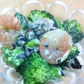 弁当男子のまーちん's cooksnap of when they made えびとブロッコリーのマヨオリーブサラダ.