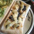 ＲＫまま's cooksnap of when they made 白菜と味噌の和風トースト　生姜風味.