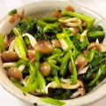 きゃっぴーー's cooksnap of when they made ほうれん草としめじの梅和え.