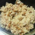かぴーな's cooksnap of when they made 納豆バター玄米炒飯.