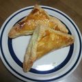 なぁーな☆'s cooksnap of when they made 楽チン三角アップルパイ(｡ﾟωﾟ).