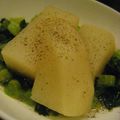 monica_gb's cooksnap of when they made カブの煮物カブの葉っぱソース.