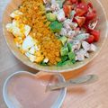 まいこんぐ＊'s cooksnap of when they made おうちカフェ☆コブサラダ.