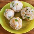麻's cooksnap of when they made たぬきおにぎり.