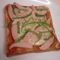 龍青空ママ's cooksnap of when they made おさかなのソーセージでピザトースト☆.