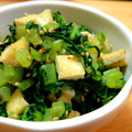 スマイルちょこ's cooksnap of when they made かぶの葉と油揚げの炒め物.