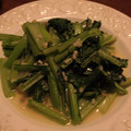 ウシ美's cooksnap of when they made 小松菜のにんにく炒め.