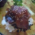 いなれい's cooksnap of when they made お刺身の漬け丼.