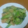 ちぃちぃ0330's cooksnap of when they made エビとチンゲン菜のクリーム煮.
