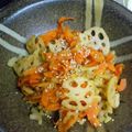 さやけんしき's cooksnap of when they made 【レシピ動画】蓮根と人参のきんぴら♪.