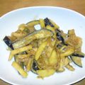 malimekko's cooksnap of when they made ナス＆ジャガイモ＆エリンギ味噌炒め.