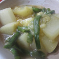せいままま's cooksnap of when they made 大根とさやいんげんの天かす煮*.