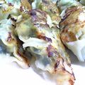 にゃぁくん's cooksnap of when they made 美味しいエビニラ餃子.