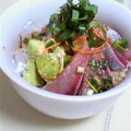 musasabict's cooksnap of when they made ひとひねり！で簡単絶品☆海鮮丼.