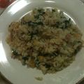 タラ姉さん's cooksnap of when they made ほうれん草チャーハン.