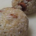 はせょ's cooksnap of when they made ウインナーおにぎり！.