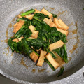 クックQUR7BJ☆'s cooksnap of when they made 厚揚げと小松菜のオイスターソース炒め.