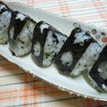 エビージョ's cooksnap of when they made ✽大根葉とじゃこの生姜おにぎり✽.