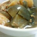 Ｃｈｉｌｄ's cooksnap of when they made 茄子と大根のカレーそぼろあんかけ.