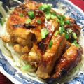 羽尼うに's cooksnap of when they made 鶏肉をパリッと揚げて甘辛ダレでもやしと♪.