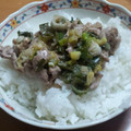 優惟☆'s cooksnap of when they made 簡単！さっぱり★レモン塩だれの豚丼.