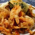 mmameco's cooksnap of when they made エコ料理♪柿の皮の天ぷら.