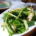 よーたん's cooksnap of when they made ハリハリ水菜と鶏肉の中華サラダ.