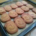 ｷﾑﾗｱﾔ's cooksnap of when they made ■紫芋の渦巻きクッキー■.