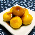 シャンプーハット's cooksnap of when they made かぼちゃのみたらし団子.