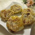miyuki12's cooksnap of when they made 餃子の皮でかぼちゃのお焼き.