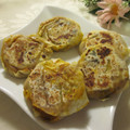 miyuki12's cooksnap of when they made 餃子の皮でかぼちゃのお焼き.
