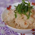 ピンクのたまご's cooksnap of when they made めんつゆで！桜エビと大根の炊き込みごはん.