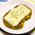apple＊tree's cooksnap of when they made かぼちゃベーコンnoタルタルカレーお焼き.