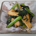 EGUDON's cooksnap of when they made 生姜香る油揚げの旨み大根葉炒め.